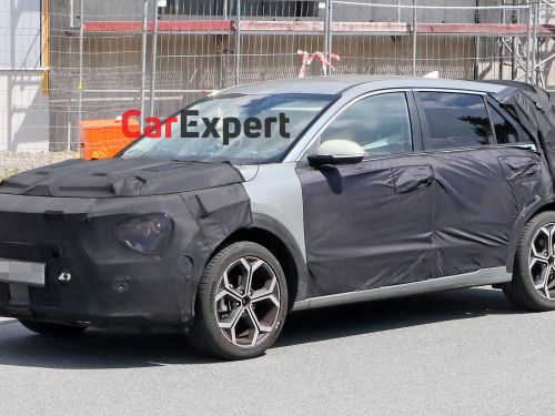 2022 Kia Niro spied inside and out
