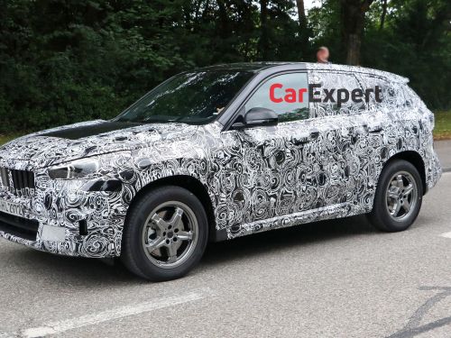 2023 BMW X1 spied inside and out
