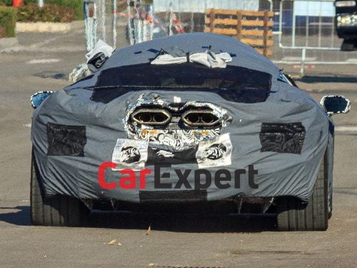 2023 Lamborghini Aventador replacement spied