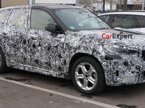 2022 BMW iX1 spied inside and out