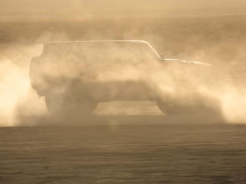 2022 Ford Bronco Raptor teased before reveal later today
