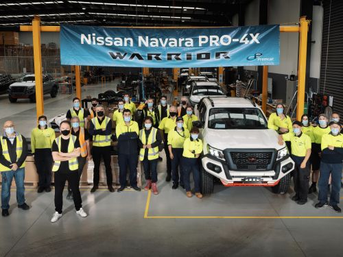 Nissan Navara Warrior Australian assembly humming along