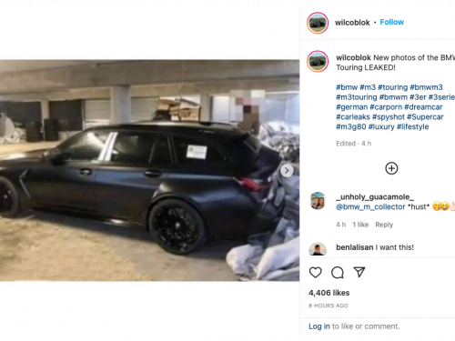 2023 BMW M3 Touring leaked