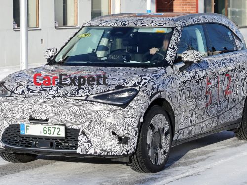 2023 Smart #1 spied inside and out