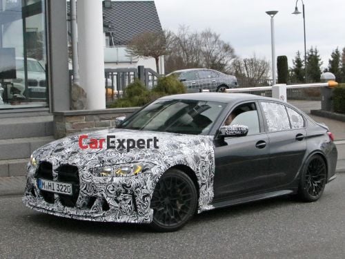 2023 BMW M3 CS spied