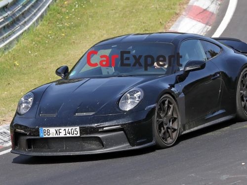 Porsche 911 ST spied for the first time