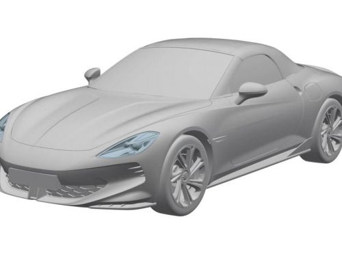 MG 'Cyberster' electric sports car revealed in patent filing