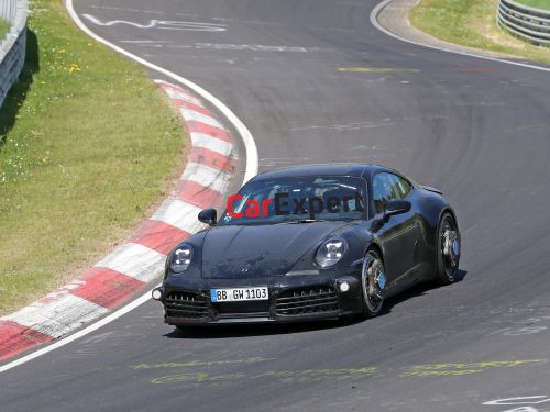 2023 Porsche 911 facelift spied, new cabin spotted