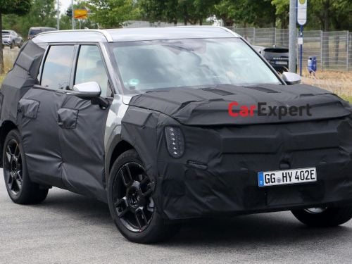 2023 Kia EV9 electric SUV spied for the first time