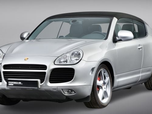The Porsche Cayenne convertible prototype that didn't make it