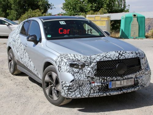 2023 Mercedes-Benz GLC Coupe spied