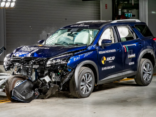 Nissan Pathfinder earns five-star ANCAP safety rating