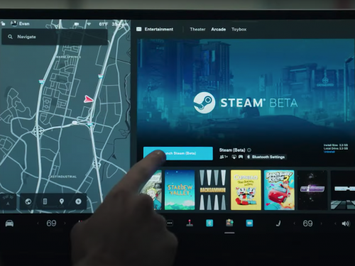 Tesla brings Steam to Model S and X, meaning 'thousands of games'