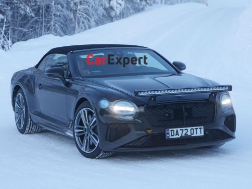 2024 Bentley Continental GT and GTC facelift spied