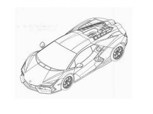 Lamborghini Aventador successor revealed in patent filing