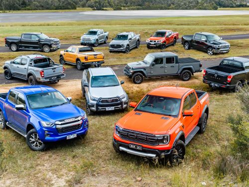 The best-selling utes and ute-based SUVs in Australia
