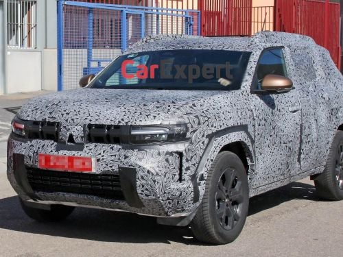 Dacia's next-generation Duster SUV spied