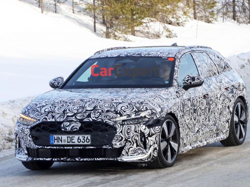 Audi's next-generation S4 sports wagon spied