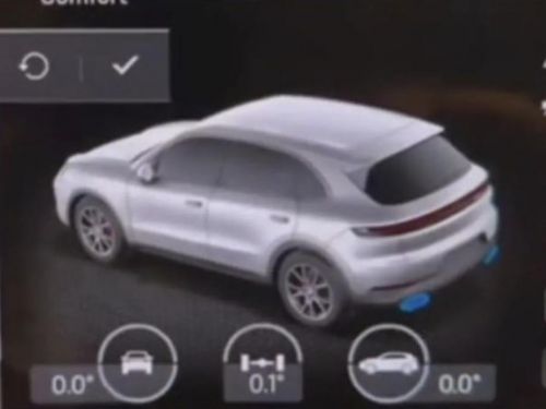 Taycan-inspired Porsche Cayenne update leaked