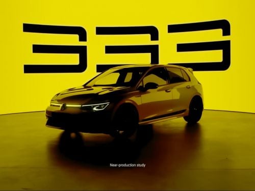 Volkswagen teases a very yellow Golf R special edition with more power