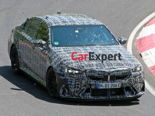 Plug-in hybrid BMW M5 flaunts aggressive new look