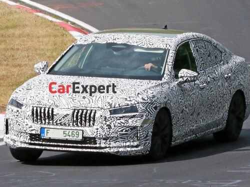 The next Skoda Superb shows its sporty side