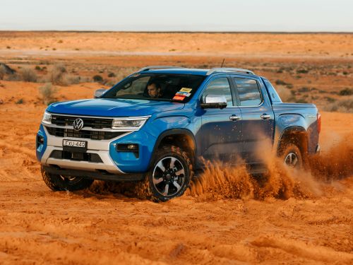 Volkswagen Amarok convoy tackles the Aussie outback
