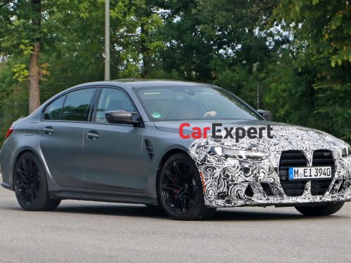 The BMW M3's big grille isn't going anywhere