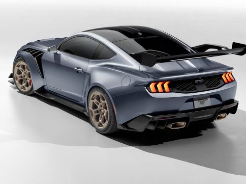 The new Ford Mustang GTD sounds as angry as it looks