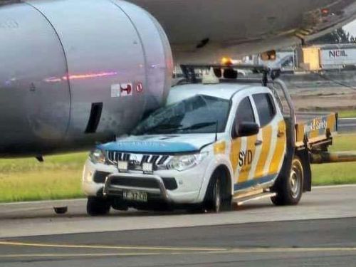 Triton frightened after colliding with Jetstar plane