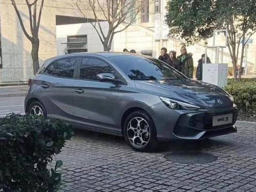 Here's the new MG 3 hatch before you're supposed to see it