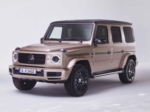 Special Mercedes-Benz G-Wagen uses real diamonds