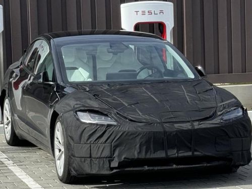 Our first look at the updated Tesla Model 3 Performance