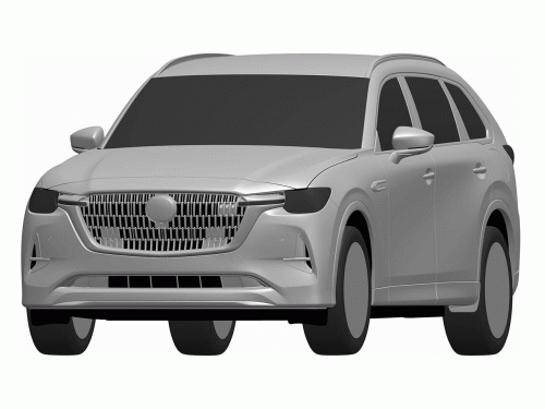 Mazda CX-80: New three-row SUV leaked in patent images