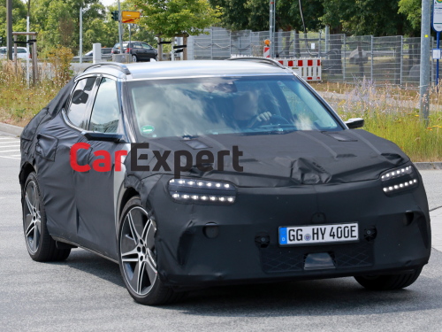 2025 Genesis GV60: Facelifted EV spied inside and out