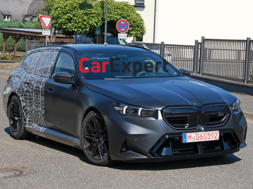 BMW M5 Touring: Super wagon spied just days ahead of reveal