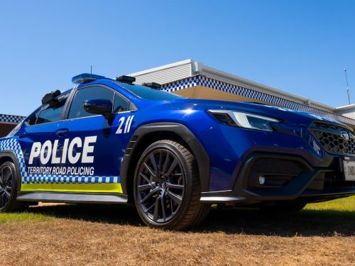 Subaru WRX goes from hunted to hunter, joins NT Police fleet