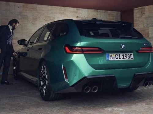 2025 BMW M5 Touring: Hot and heavy wagon leaked