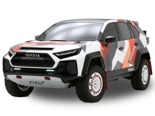 The Toyota RAV-X is a tough SUV concept