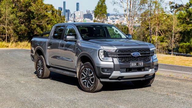 2022 Ford Ranger SPORT 2.0 (4x4) double cab pickup Specifications ...