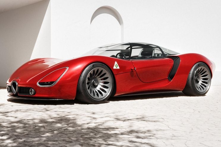 Design the Future: Alfa Romeo Stradale 33 Visione | CarExpert