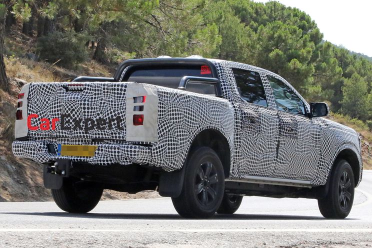 2022 Ford Ranger hybrid spied in Europe with less camouflage