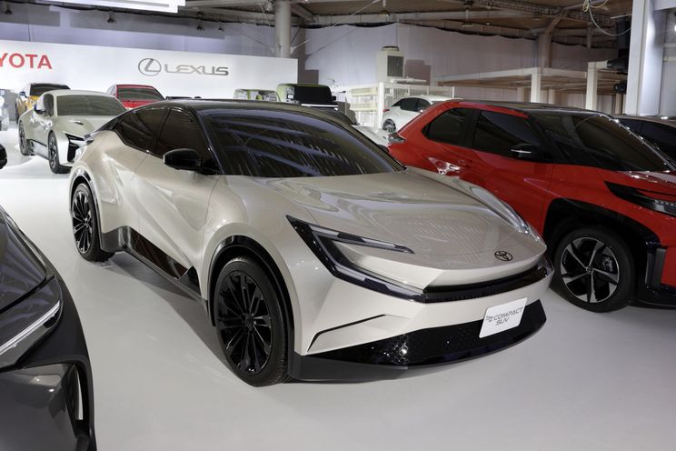 Toyota bZ electric liftback teased