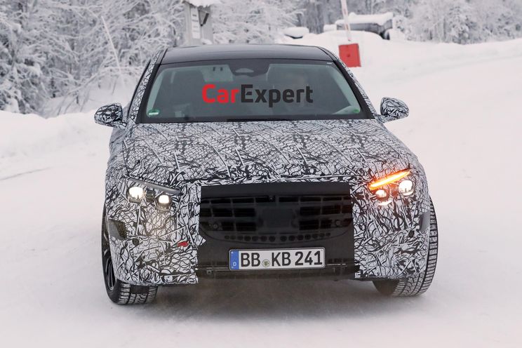 2024 Mercedes-Benz E-Class wagon spied