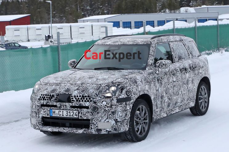 2023 Mini Hatch update spied