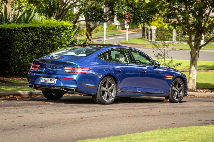 Genesis' BMW 5 Series rival getting a facelift