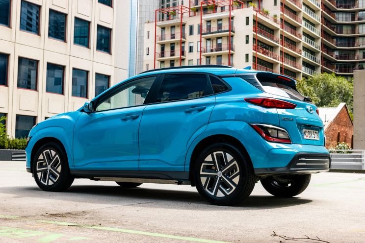 2023 Hyundai Kona Electric spied