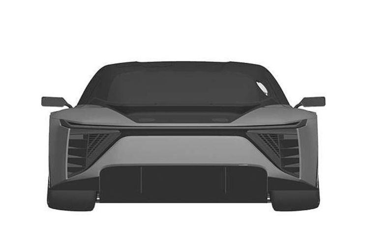 Toyota GR GT3 supercar leaked in patent images