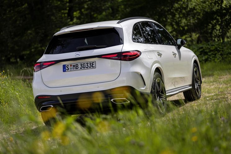 2023 Mercedes-AMG GLC63 S coupe spied