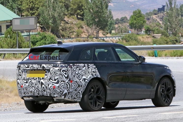 2023 Range Rover Velar spied